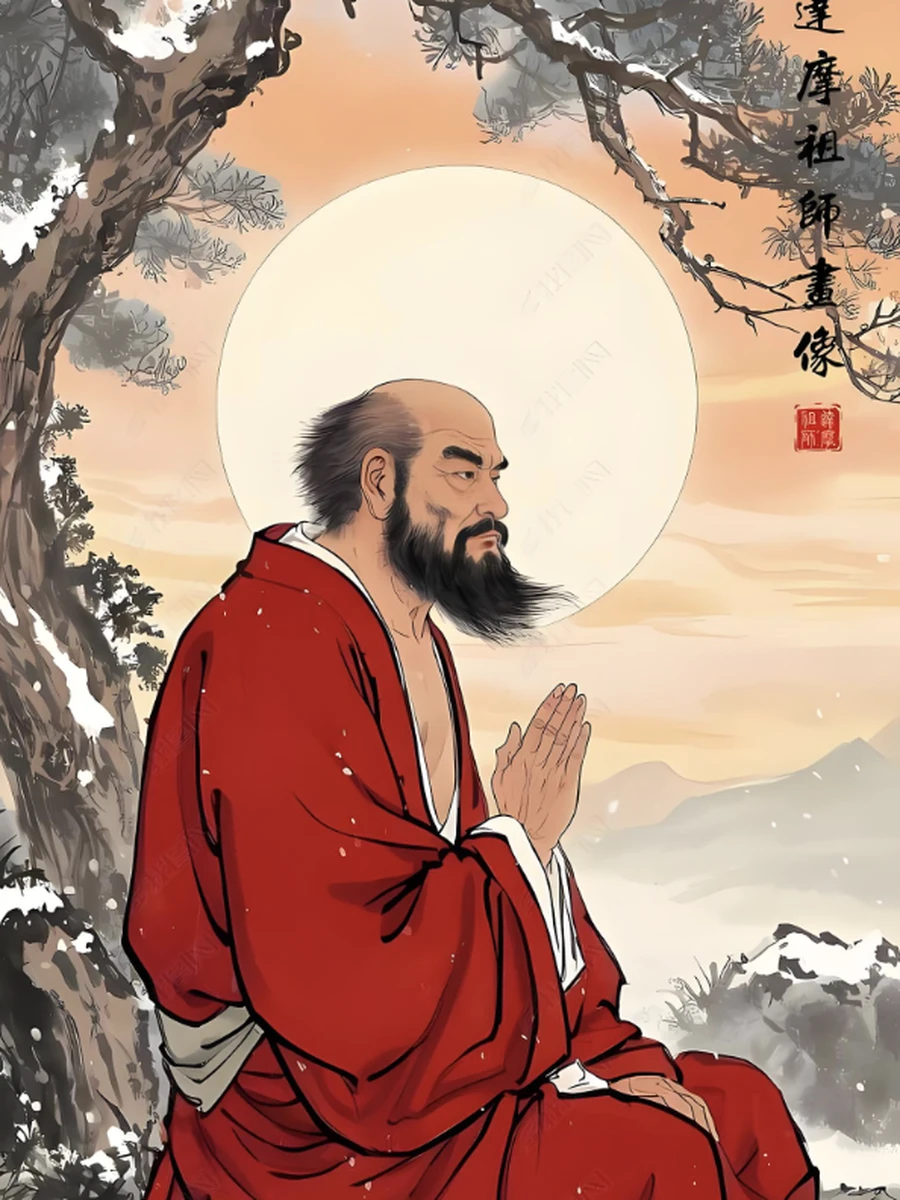 达摩祖师 — 禅宗初祖 · 东土少林