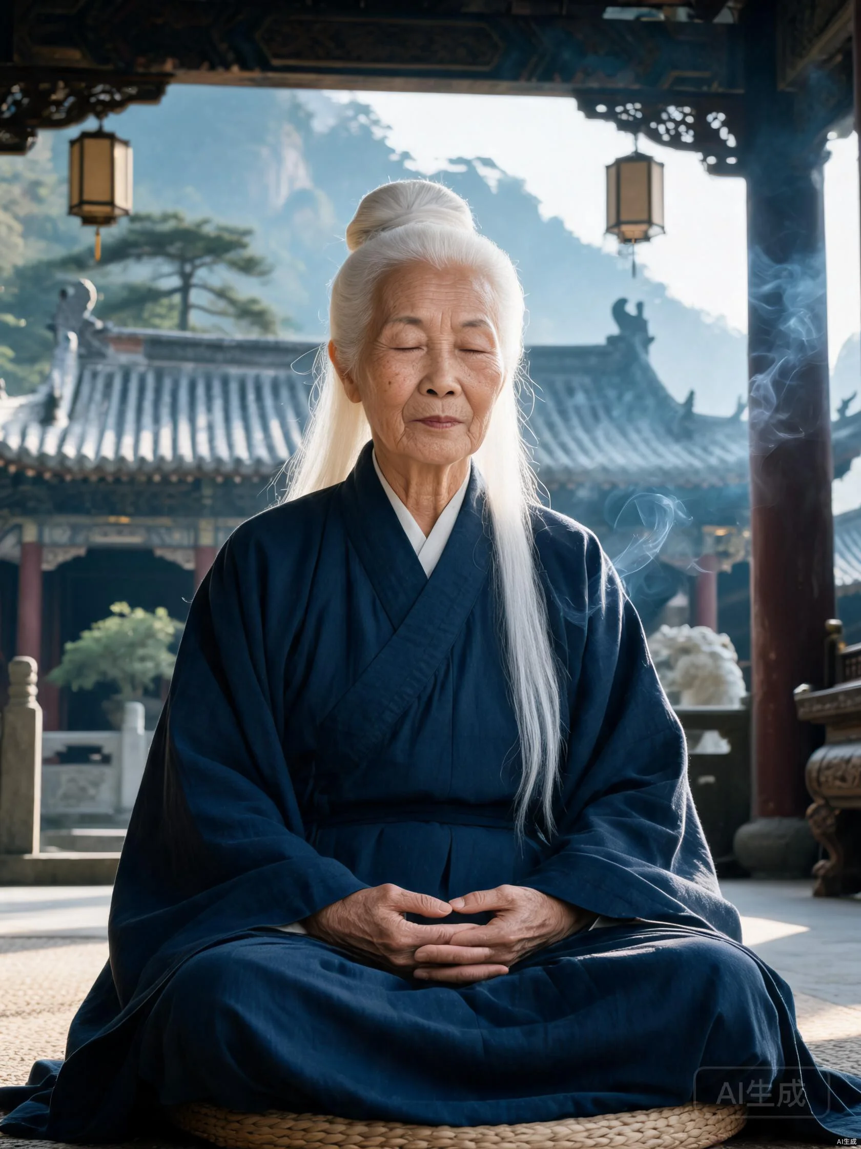 李诚玉 — 武当山玄门派第24代弟子 · 百岁坤道